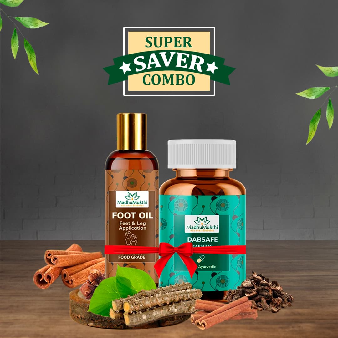 Madhumukthi Dabsafe Capsules and Foot Oil
