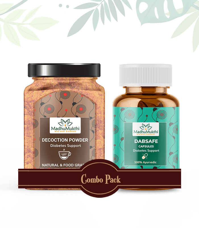 Madhumukthi Decoction Powder and Dabsafe Capsules