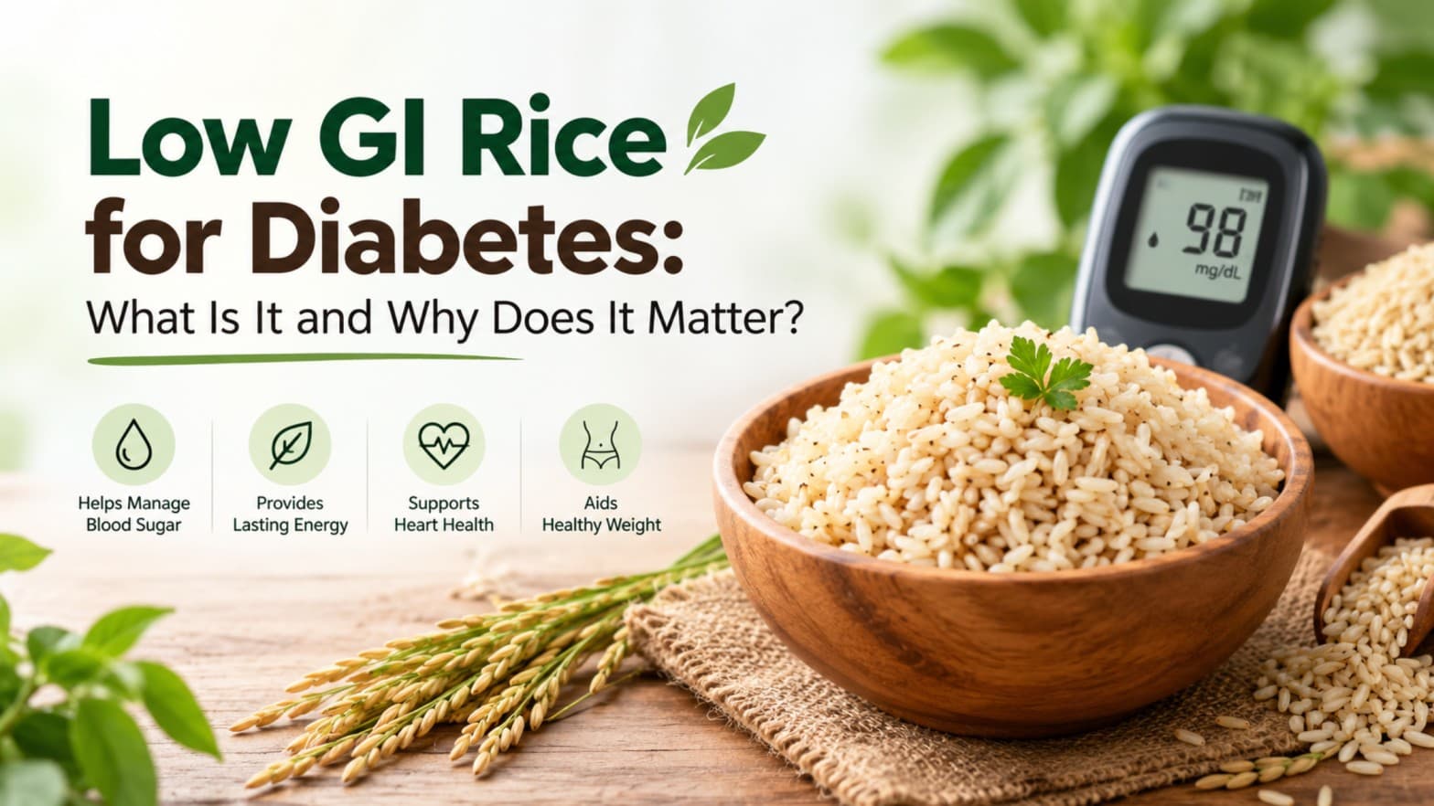 Low GI Rice for Diabetes: What Is It and Why Does It Matter?