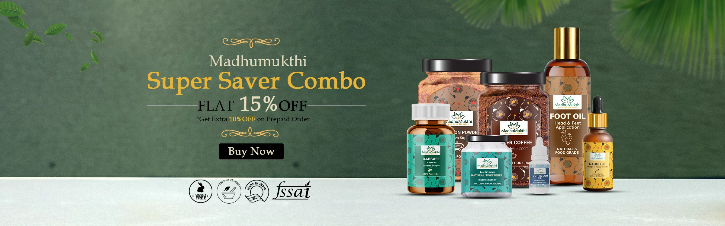 Madhumukthi Super Saver Combo Offer - Ayurvedic Health Essentials