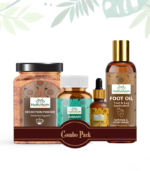 Decoction powder, Dabsafe capsules, nabhi oil and foot oil
